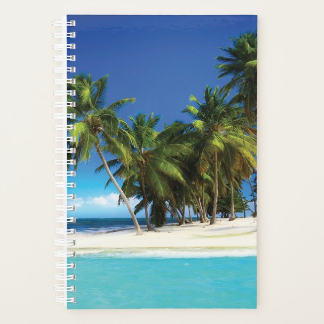 Exotic beach throw pillow (Devant)