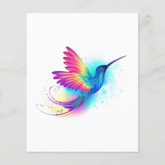 Exotic Rainbow Hummingbird (Devant)