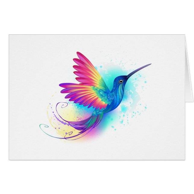 Exotic Rainbow Hummingbird (Devant horizontal)