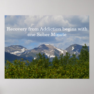 Expect Recovery Motivational Poster