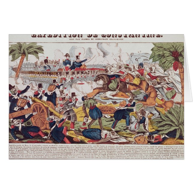 Expédition à Constantine (Devant horizontal)