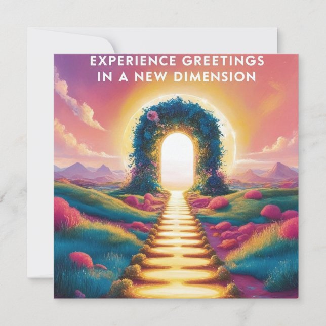 Expérience des salutations dans une nouvelle dimen (Devant)