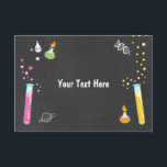 Expérience RSVP de partie de la Science de carte<br><div class="desc">Manière merveilleuse du ♥ A d'ajouter de l'information supplémentaire à votre invitation ! Thème de la Science.</div>