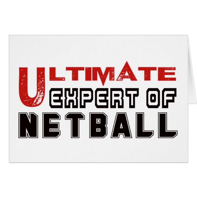 Expert final de Netball. (Devant horizontal)