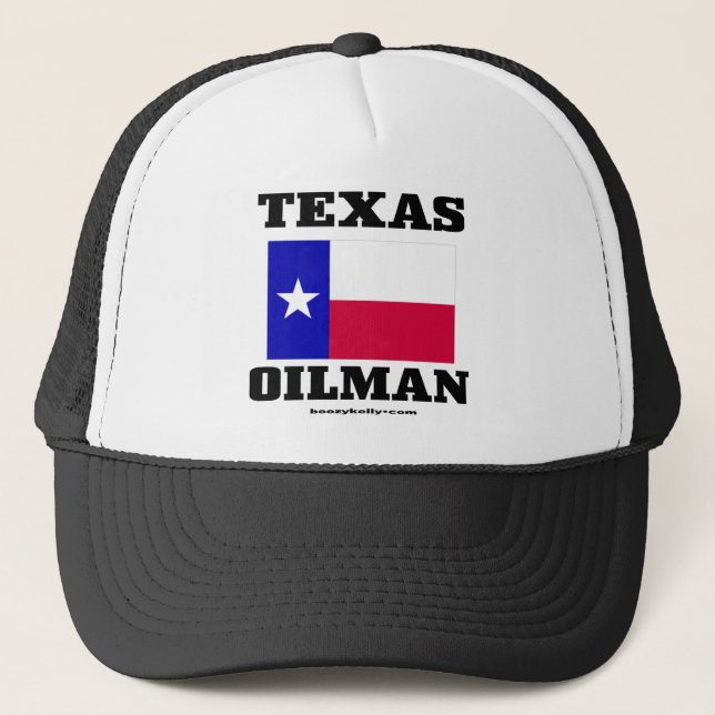 Expert pétrolier du Texas, casquette de gisement (Devant)
