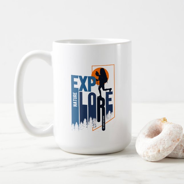 Exploration de la nature | Femmes- 15# Mug Classiq (Avec donut)