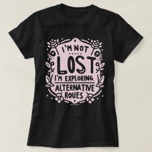 Explorer des itinéraires alternatifs T-shirt pour 