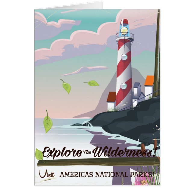 Explorer le phare de la nature sauvage (Devant)
