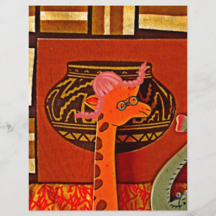 Explorez African Wonder : Giraffe Art in Marvin Ca