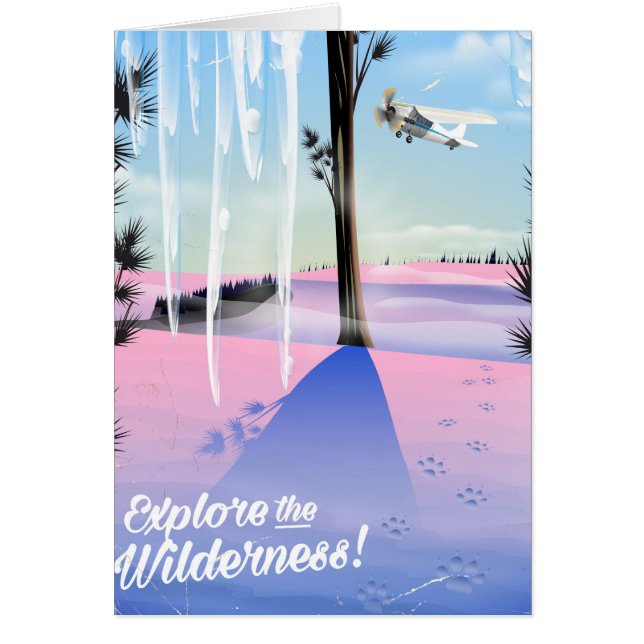 Explorez la nature ! Empreintes d'animaux en hiver (Devant)