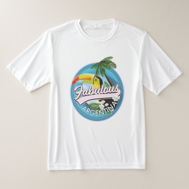 Explorez le fabuleux t-shirt logo Argentine (Poser)