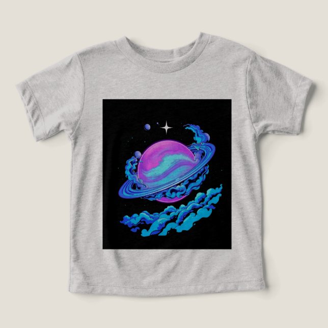 Explorez l'univers : T-shirts spatiaux uniques (Design Recto)