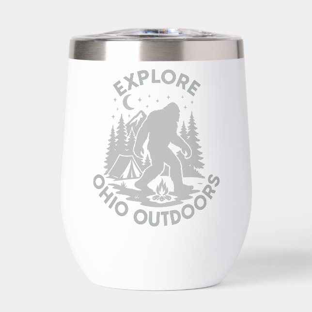 Explorez Ohio En Plein Air Bigfoot Camping Vin Tum (Avant)