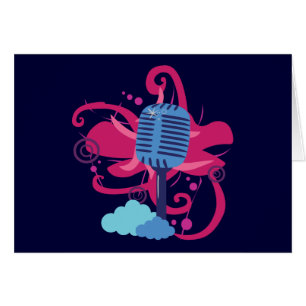 Explosion d'art microphone