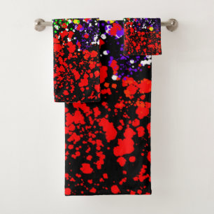 Explosion de Couleur Peinture Points Coloré Modern