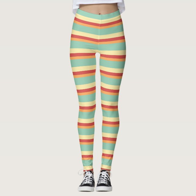 Explosion de Couleur : Styles de Leggings à la Mod (Devant)