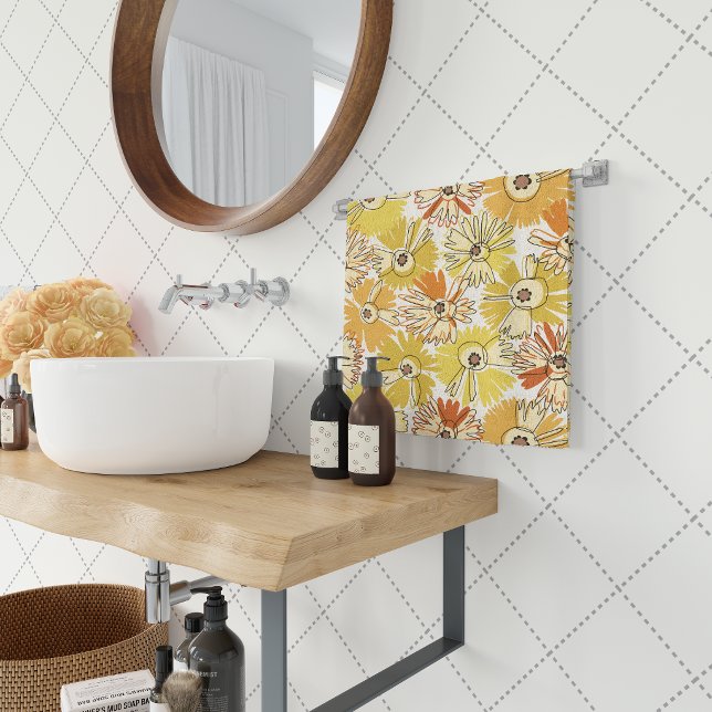 Explosion de soleilFleur - Motif floral radieux au (Créateur téléchargé)