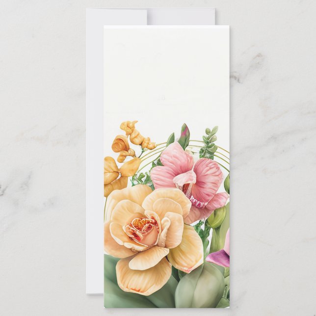 Explosion d'orchidées  (Devant)