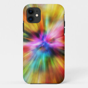 Explosion du coque iphone de lumière