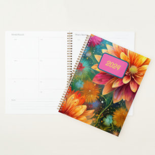 Explosion florale : Motif couleur éclatante