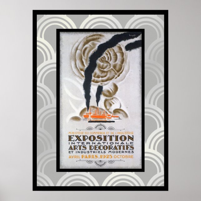 Exposition Charles Loupot Art Déco français 1925 (Devant)