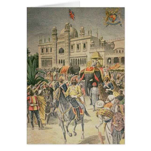 Exposition de 1900 : le pavillon Anglo-Indien (Devant)
