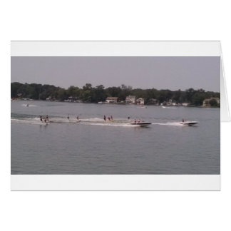 Exposition de ski sur le lac pine