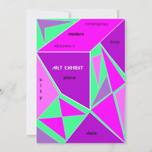 Exposition/exposition d'art (Devant)