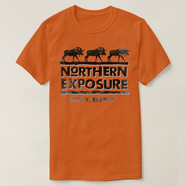 Exposition nord Cicely Alaska TShirt 5 (Design devant)