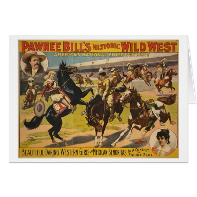 Exposition occidentale sauvage de Bill de Pawnee (Devant horizontal)