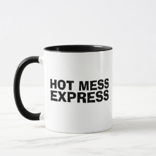 EXPRESS CHAUD FUNNY TRENDY CAFÉ MUG