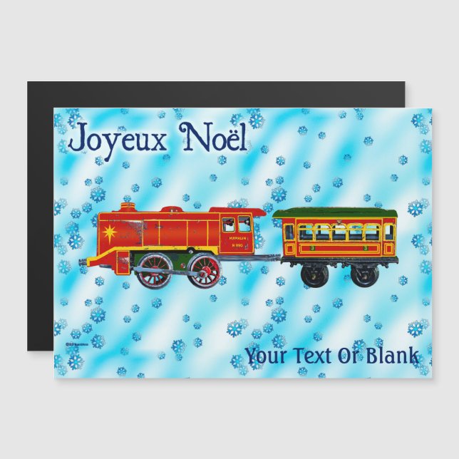 Express de Noël - Joyeux Noël (Devant / Derrière)