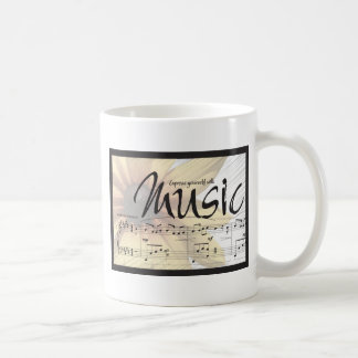 Express vous-même avec la tasse de musique