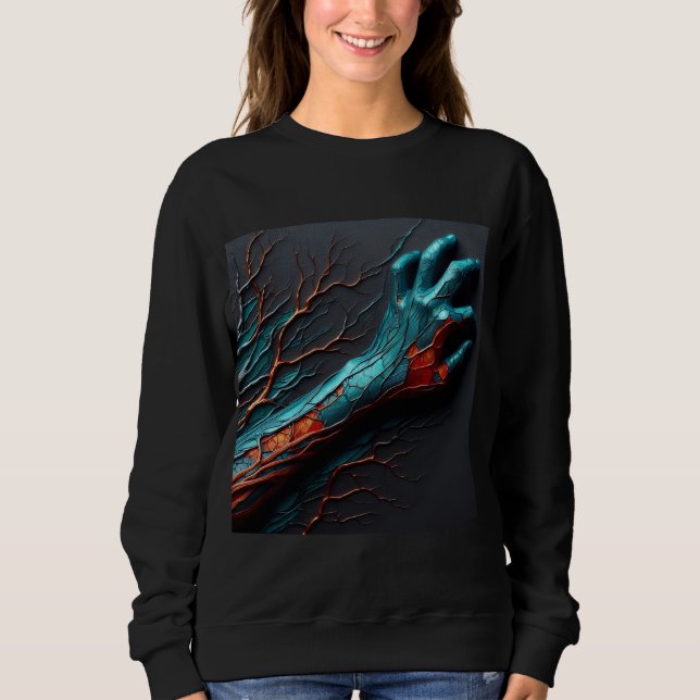 Expression artistique Sweatshirt féminine 18 (Devant)