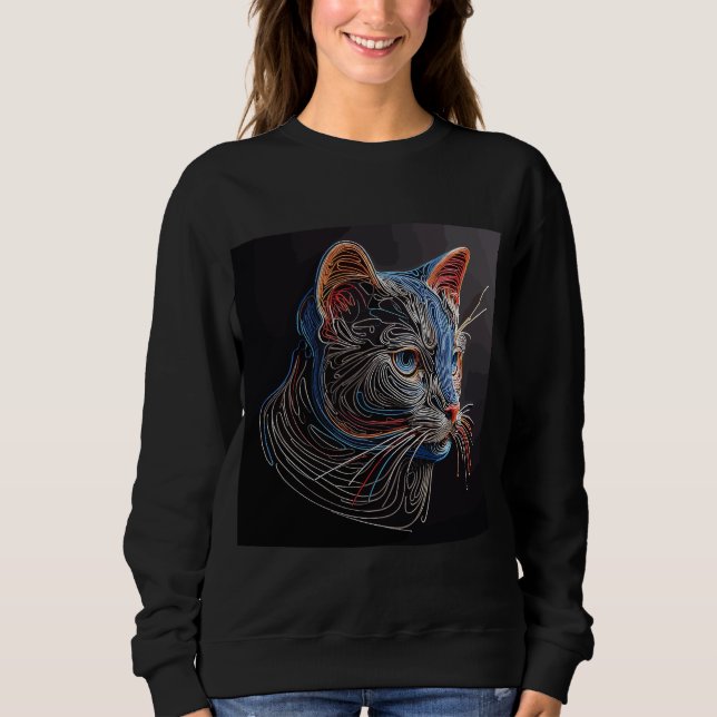Expression artistique Sweatshirt féminine 23 (Devant)