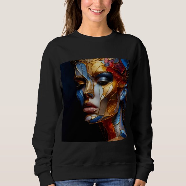 Expression artistique Sweatshirt féminine 25 (Devant)