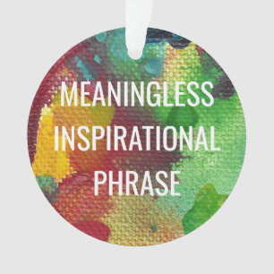 Expression Inspirationnelle sans signification
