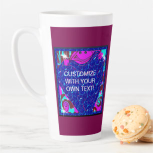 Expression personnalisée de l'amour latte Mug