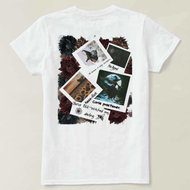 Expressions réalistes T-shirt "BEE-Witched" (Design dos)