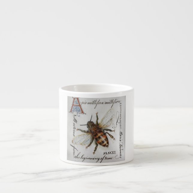 Expresso abeille Joris Hoefnagel de tasse de café de café (Devant)