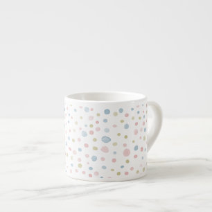 Expresso Andie Confetti Watercolor Dots Tasse Espresso