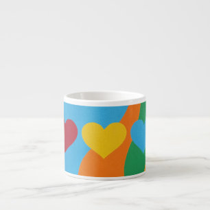 Expresso Belles et Vibrantes Couleurs ! Tasse à Espresso