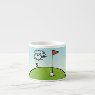 EXPRESSO BOULE DE GOLF DRÔLE, TASSE DE CAFÉ DE CAFÉ EXPRESS