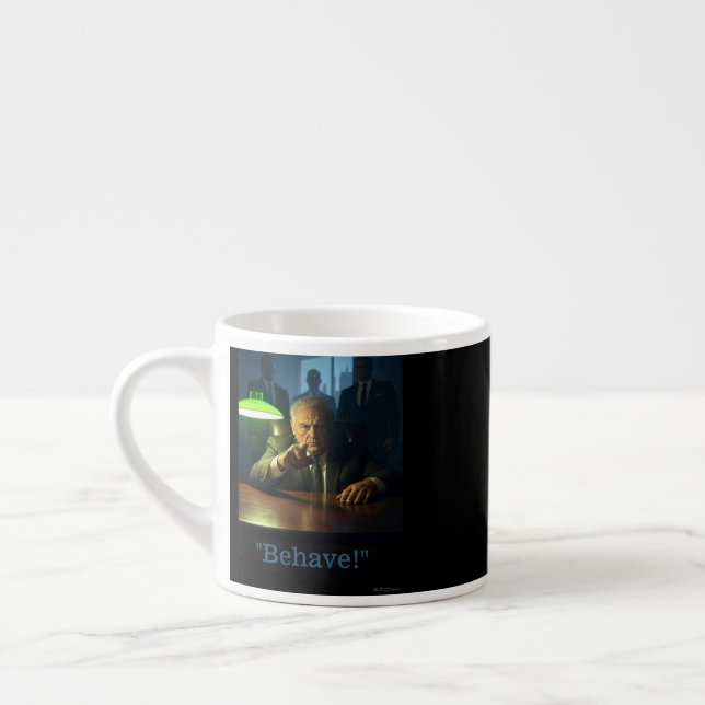 Expresso Comportement de la bosse tasse espresso deux côtés (Gauche)