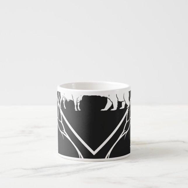 Expresso Diamond Hands — Tasse à Espresso (Devant)