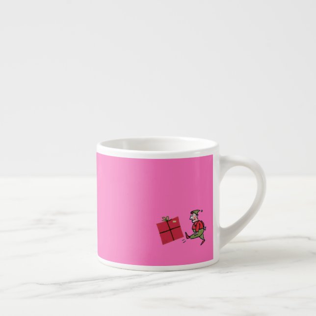 Expresso Elfe en colère à gauche tasse espresso (Droite)