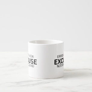 Expresso Erreur 404 : Tasse d'espresso excuse non trouvée