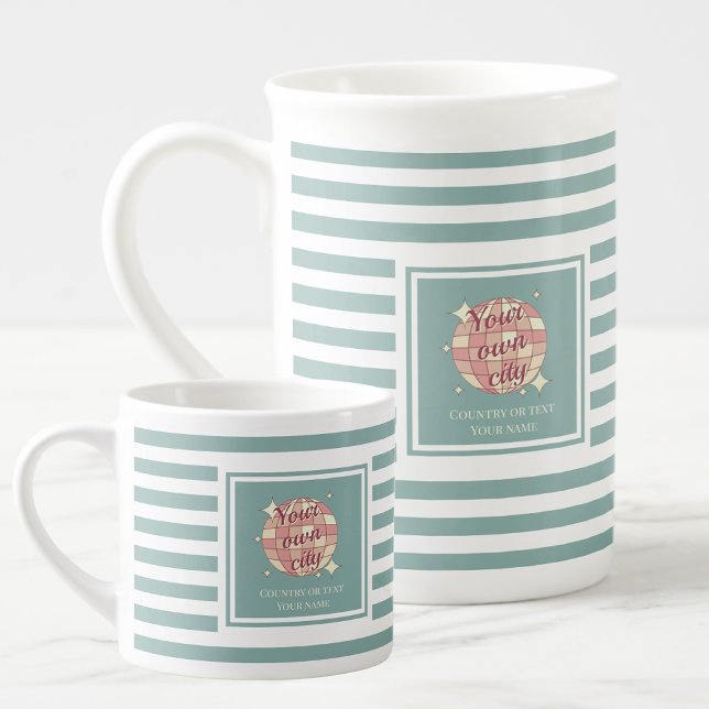 Expresso Espresso café tasse Nom de la ville souvenir (Créateur téléchargé)