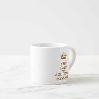 Expresso Faites vos propres garder la tasse calme de café