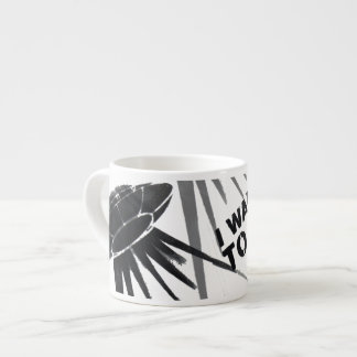 Expresso Je veux aller grande tasse de café express